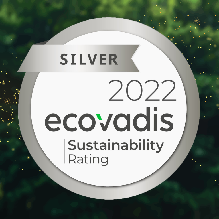 News Vorschaubild - Silver-rating in sustainability ranking by EcoVadis